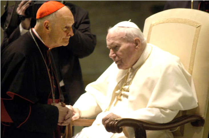 McCarrick with Pope John Paul II
